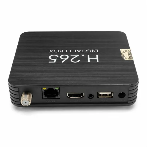 SOLID HDS2X-777 DVB-S2X H.265 10-Bit HEVC Full HD Set-Top Box for DD Free Dish